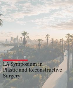 2026 LA Symposium in Plastic and Reconstructive Surgery Banner